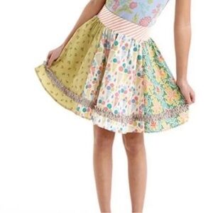 Matilda Jane It's A Wonderful Parade Sorbet Cherries Twirl/Circle Skirt Size 10
